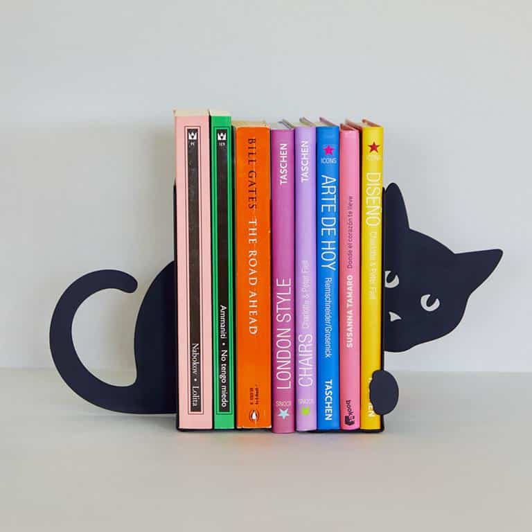 Balvi Bookend Hidden Cat
