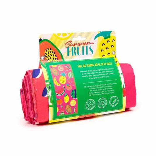 Puckator Microfibre Beach Towel | Summer Fruits Design