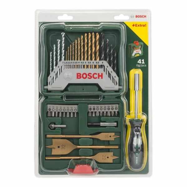 Bosch X-Line Titanium & Metal Accessory Set | 40 pcs