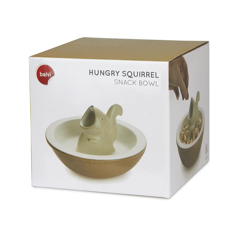 Balvi Ceramic Snack Tray - Squirrel