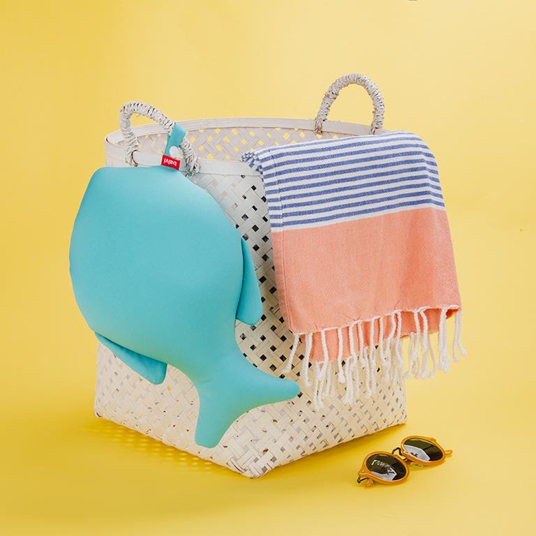 Balvi Beach Cushion Summer Fish - Blue