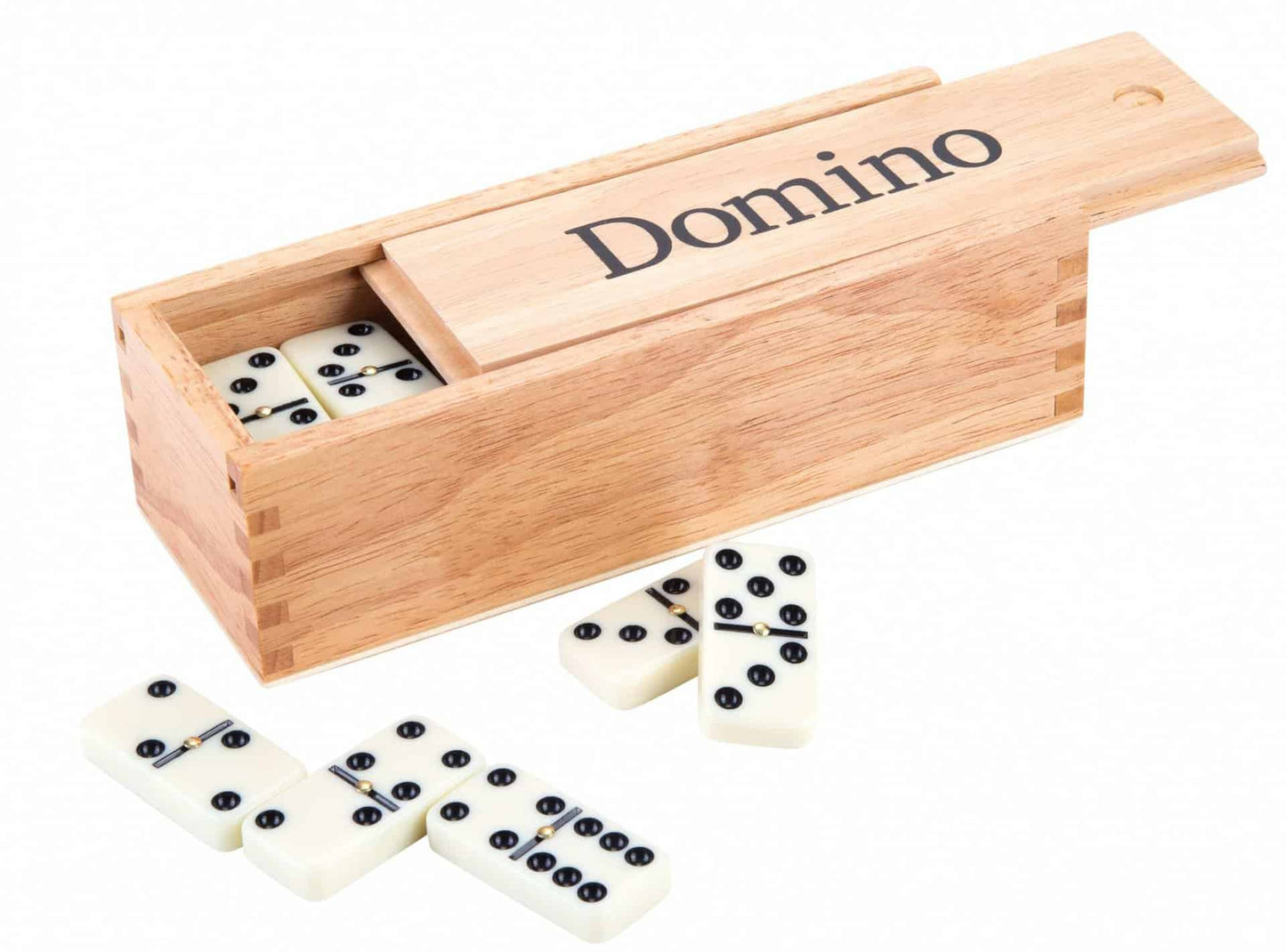 Longfield Games Wooden Domino Set Double 6 - boxed