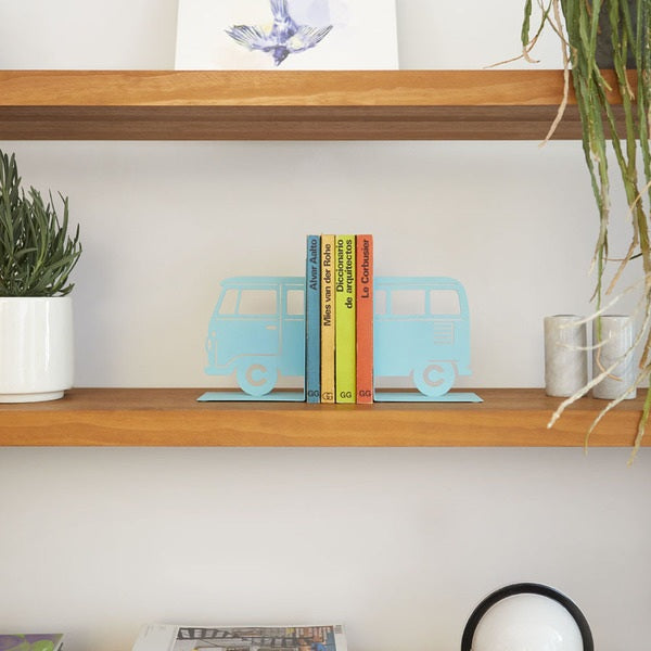 Balvi Bookend Vintage Van - Blue