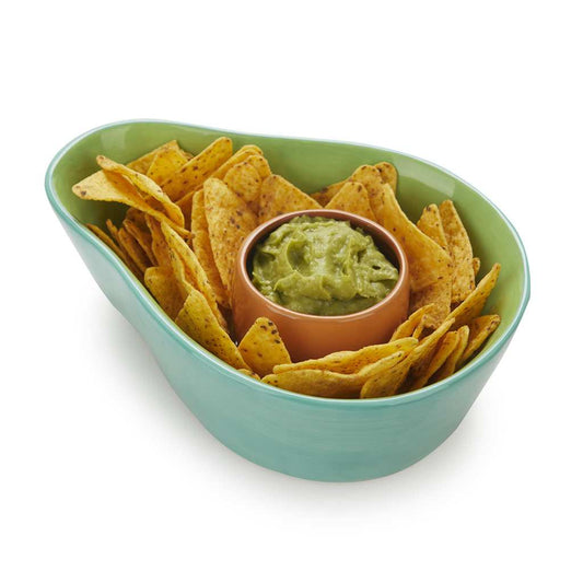 Balvi Mr Wonderful Snack Set Avocado Green - Ceramic 22cm