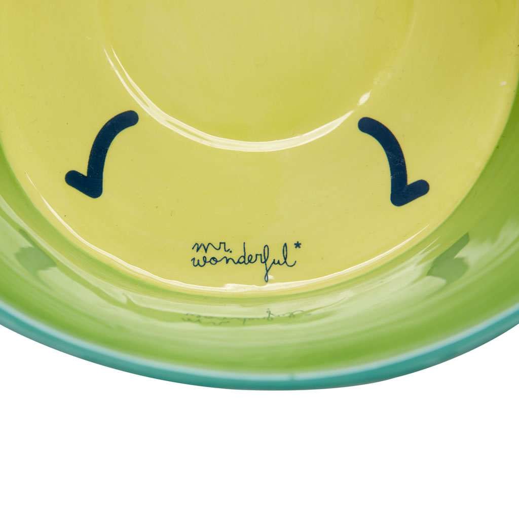 Balvi Mr Wonderful Snack Set Avocado Green - Ceramic 22cm