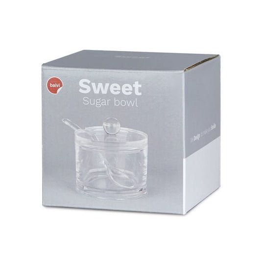 Balvi Sugar Bowl Sweet Diameter 9cm - with Spoon