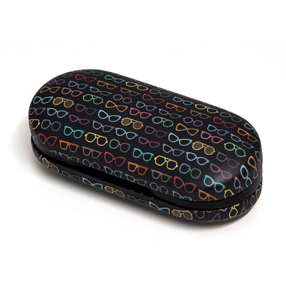 Balvi Twin Eyeglasses & Contact Lens Case - Black
