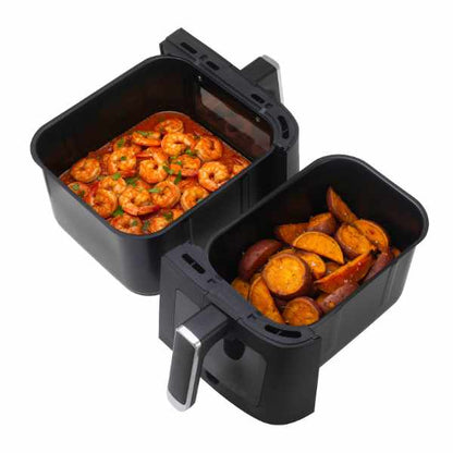 Adler AD 6324 Dual-Basket Air Fryer 11L | 8in1 | 2700 W