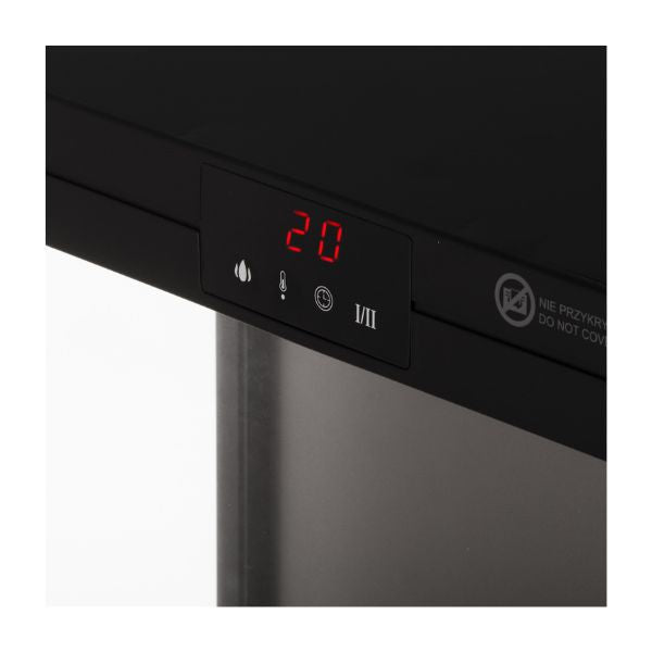 Adler Electric Fireplace | Remote Control | 2 Heating Levels | 2000W