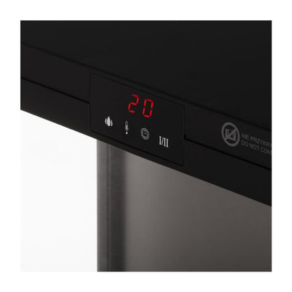 Adler Electric Fireplace | Remote Control | 2 Heating Levels | 2000W
