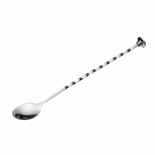 BarCraft Stainless Steel Cocktail Mixing Spoon 28cm