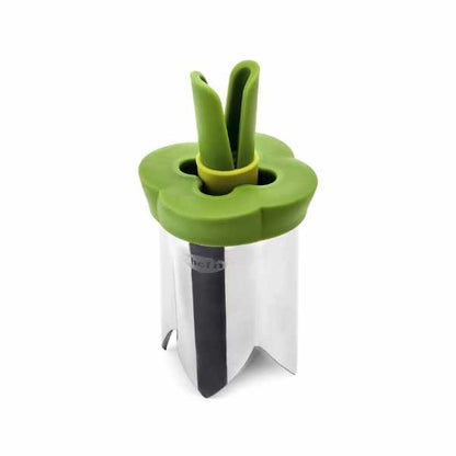 Chef'n QuickCore Plus Pepper Corer Tool Set | Bell Pepper & Jalapeno | Stalinless Steel