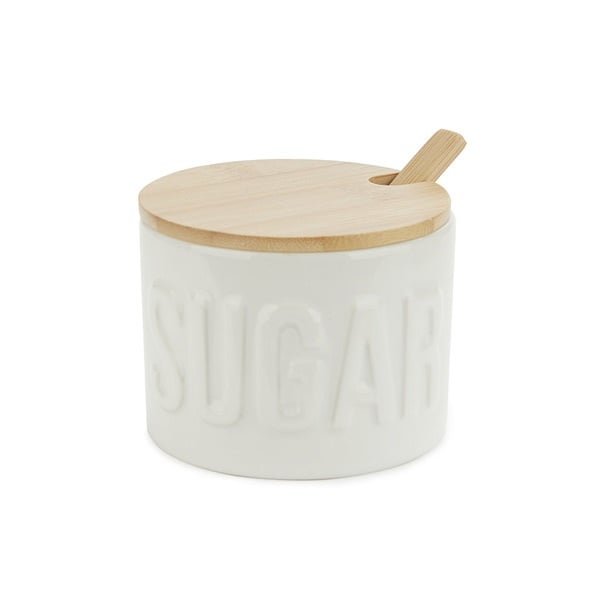 Balvi Sugar Bowl Sugar Ceramic/Bamboo