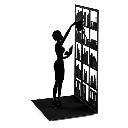 Balvi Bookend The Library - Black