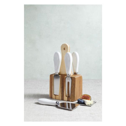 Artesà Appetiser Cheese Knife Set with Block