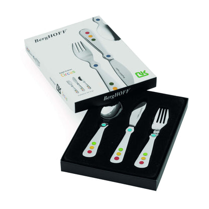 BergHOFF Circus Line 3pcs. Children Cutlery set