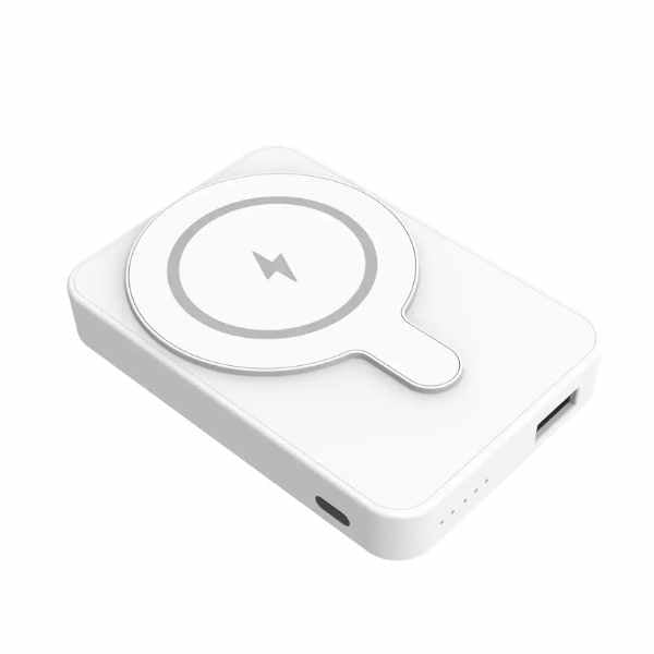 Denver Magnetic Wireless Power Bank | 5000mAh | Foldable Stand