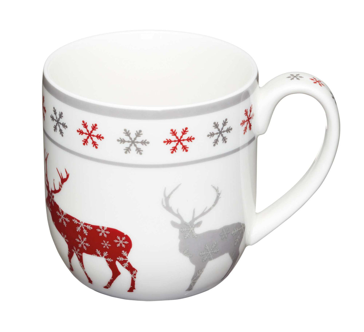 KitchenCraft "We Love Christmas" Tree Mug & Coaster Set