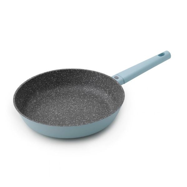 MasterClass Cast Aluminium Frying Pan | Large  | 28cm | Sky Blue