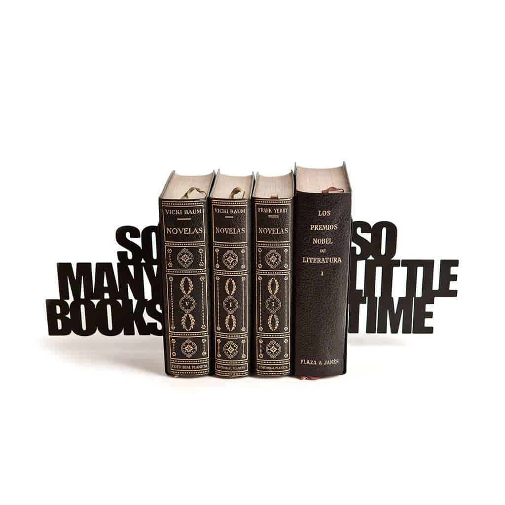 Balvi Bookend So Many! - Black