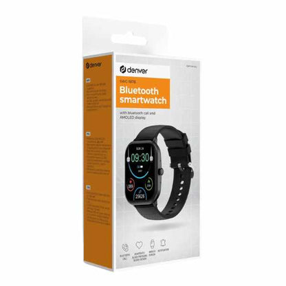 Denver SWC-187 Smartwatch with Call function | Square | Touch Display