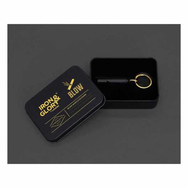 Iron & Glory Blow - Whistle Keychain