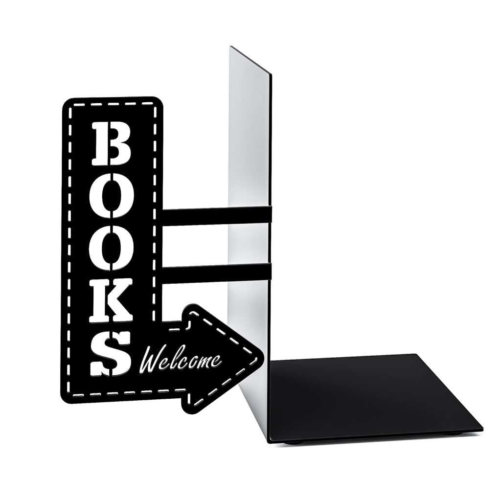 Balvi Bookend BookShop - Black