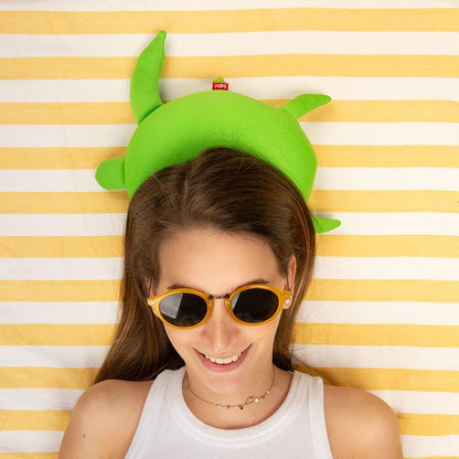 Balvi Beach Cushion Summer Turtle - Green