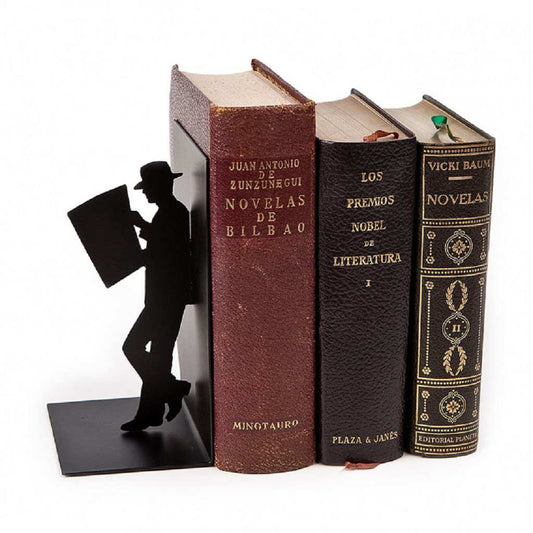 Balvi Bookend The Reader - Black
