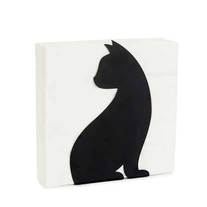Balvi Napkin Holder Feline - Black
