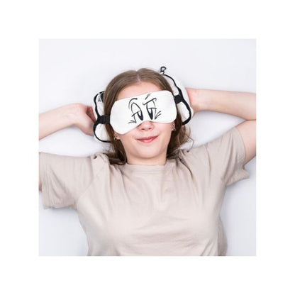 Asterix Idefix Shaped Plush Travel Pillow & Eye Mask