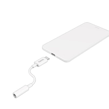 Hama USB-C Adapter to 3.5 mm Audio Jack Socket