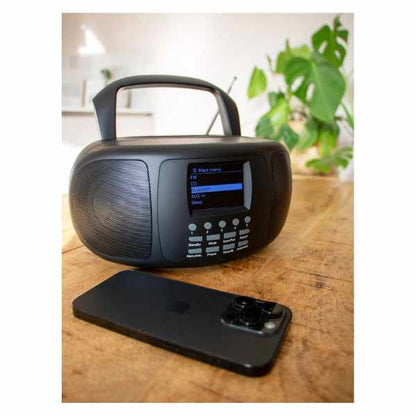 Lenco SCD-6000BK Internet Radio | DAB+/FM | Bluetooth | CD Player