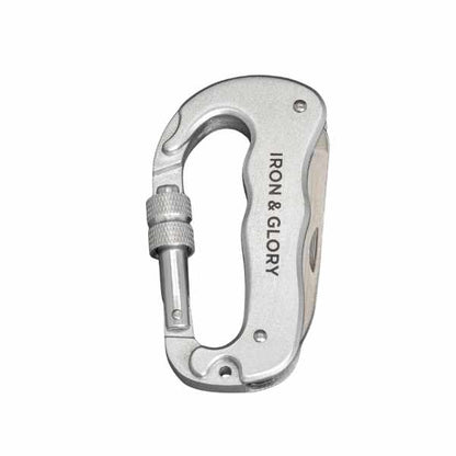 Iron & Glory Always Ready Deluxe Carabiner Tool