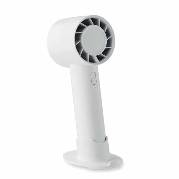 Liquno Iberia Portable Rechargeable Desk Fan | White