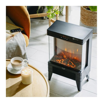 Adler Electric Fireplace | Remote Control | 2 Heating Levels | 2000W