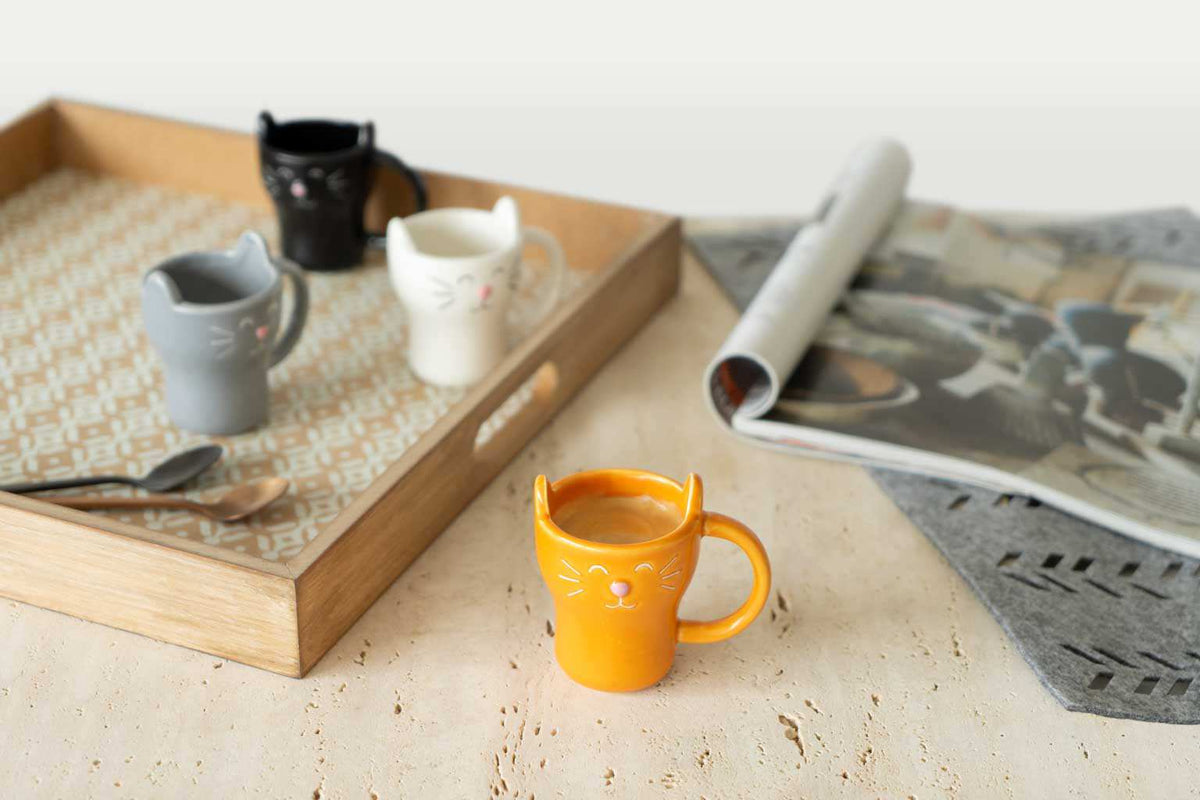 Balvi Coffee Cup Meow! Set 4pcs. (ceramic)