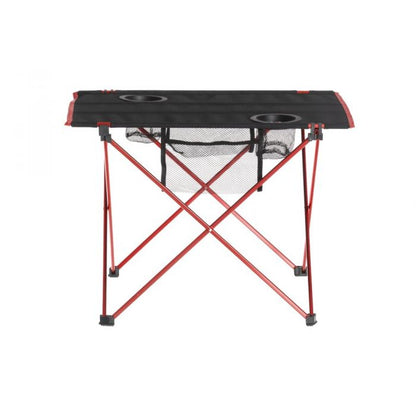 Atom Camping Table 56x40x41cm | Folding | Red