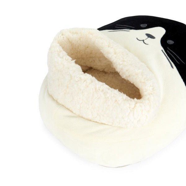 Balvi Foot Warmer Kitty Frac - Black & White