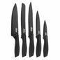 Maku Kitchen Life Stainless Steel Knife Set | 5 Pieces | Black