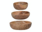 Artesà Acacia Wood Serving Bowls - Set 3pcs.
