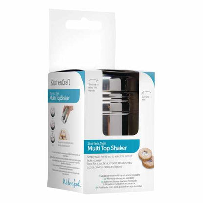KitchenCraft Stainless Steel Multi-Option Shaker