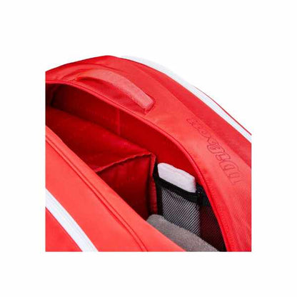 Wilson Tour Red Padel Bag | six-racket padel bag