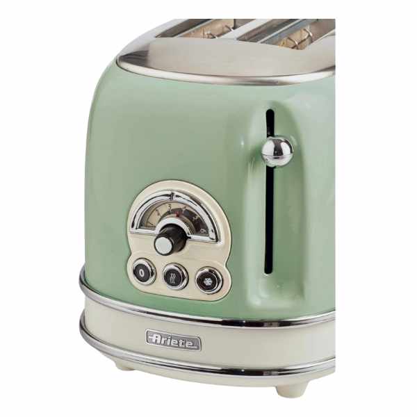 Ariete 0155 Vintage 2-Slice Toaster | 810 W