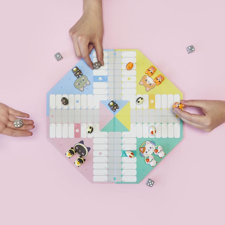 Balvi Ludo Board Game Kawaii Purrchisi