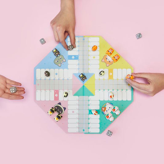 Balvi Ludo Board Game Kawaii Purrchisi