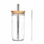La Cafetière Bubble Tea Glass Tumbler | 650 ml | Steel Straw