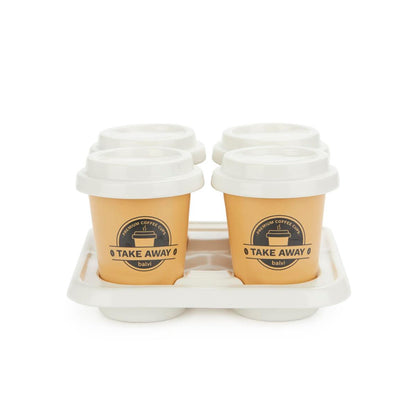 Balvi Coffee Cup Take Away Set 4pcs. (porcelain)