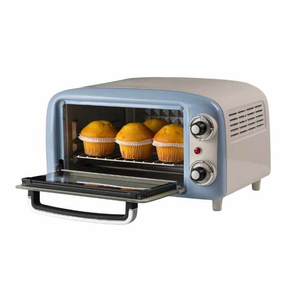 Ariete 3919 Vintage Electric Oven | Double Glass | 10 L