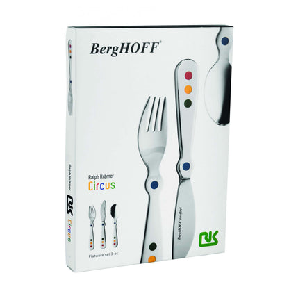 BergHOFF Circus Line 3pcs. Children Cutlery set